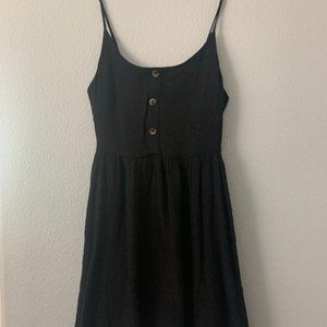 Black Mini Summer Dress